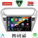 LENOVO LVF 5511SL_CPA (9inc) MULTIMEDIA TABLET for CITROEN ELYSEE – PEUGEOT 301 mod. 2013-2026 (SILVER)