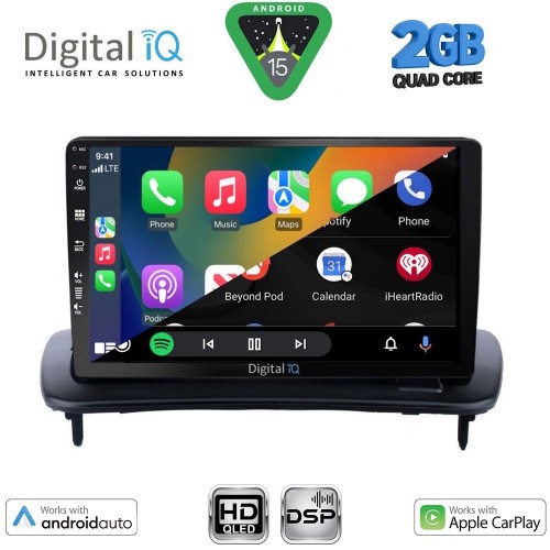 DIGITAL IQ BXC 3783_CPAA (9inc) MULTIMEDIA TABLET for VOLVO C30 – S40 mod. 2004-2013