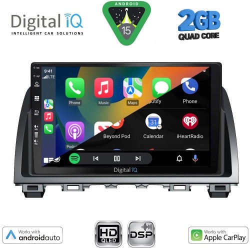 DIGITAL IQ BXC 3378_CPAA (9inc) MULTIMEDIA TABLET for MAZDA 6 mod. 2012-2017 DIGITAL IQ BXC 3378_CPAA (9inc) MULTIMEDIA TABLET for MAZDA 6 mod. 2012-2017