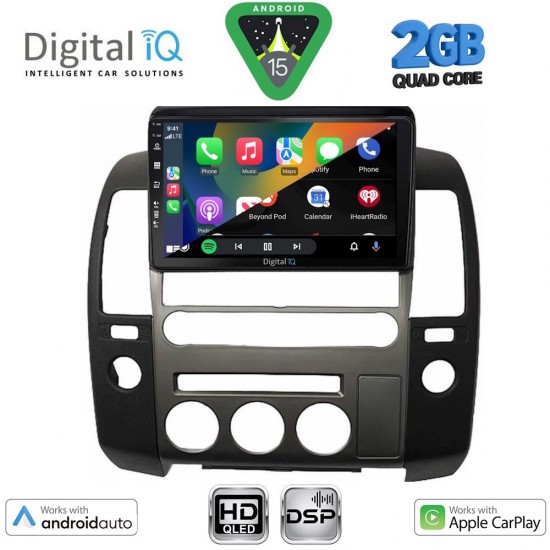 DIGITAL IQ BXC 3454_CPAA (ORIG.NAVI) (9inc) MULTIMEDIA TABLET for NISSAN NAVARA D40 mod. 2006-2011 με Original Navi