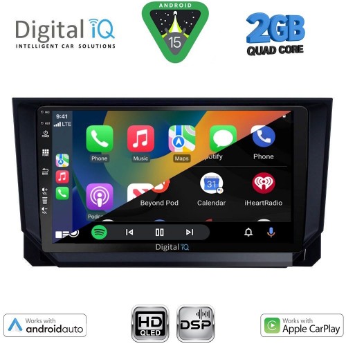 DIGITAL IQ BXC 3573_CPAA (9inc) MULTIMEDIA TABLET for SEAT ARONA - IBIZA mod. 2018-2026