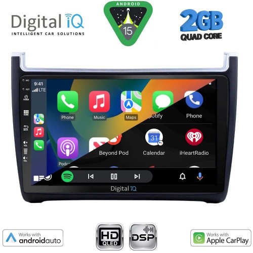 DIGITAL IQ BXC 3757_CPAA (9inc) MULTIMEDIA TABLET for VW POLO mod. 2014-2017