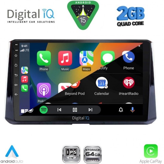 DIGITAL IQ RSD 1716_CPA (10inc) MULTIMEDIA TABLET for TOYOTA COROLLA mod. 2019-2026