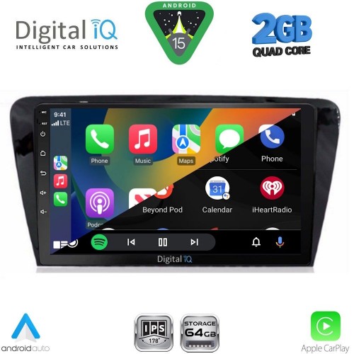 DIGITAL IQ RSD 1597_CPA (10inc) MULTIMEDIA TABLET for SKODA OCTAVIA 7 mod. 2013-2021