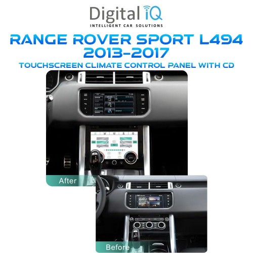 DIGITAL IQ FZ 2006_CL - TOUCHSCREEN CLIMATE CONTROL PANEL (WITH CD) for RANGE ROVER SPORT L494 mod. 2013-2017
