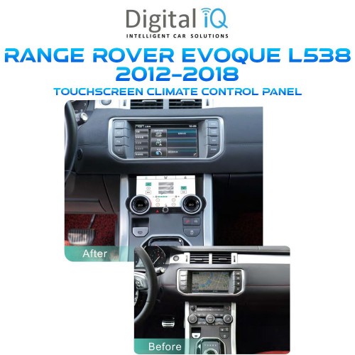 DIGITAL IQ FZ 2008_CL (TOUCHSCREEN CLIMATE CONTROL PANEL for RANGE ROVER EVOQUE L538 mod. 2012-2018)
