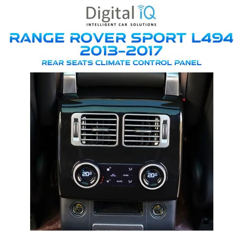 DIGITAL IQ FZ 5012_CL (REAR SEATS CLIMATE CONTROL PANEL for RANGE ROVER SPORT L494 mod. 2013-2017)