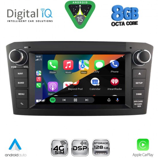 DIGITAL IQ BLM 725BL_CPA (7" DECK) MULTIMEDIA OEM for TOYOTA AVENSIS (T25) mod. 2003-2009 (BLACK) DIGITAL IQ BLM 725BL_CPA (7" DECK) MULTIMEDIA OEM for TOYOTA AVENSIS (T25) mod. 2003-2009 (BLACK)