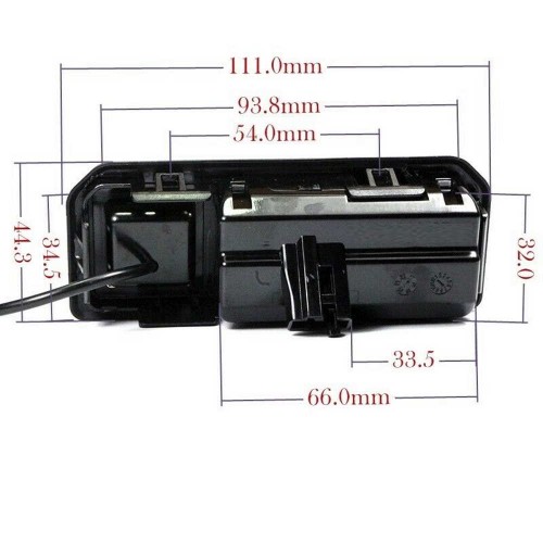 DIGITAL IQ CAMERA  AUDI_05 (AHD) HANDLE CAMERA AUDI A5-Q2-Q3-Q5-Q7 - PORSCHE - SKODA - VW mod. 2017-2024
