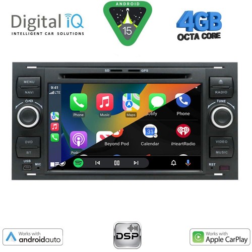 DIGITAL IQ BXF 602_CPAA (7" DVD) MULTIMEDIA SYSTEM for FORD mod. 2004-2008