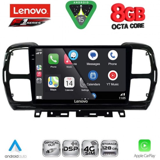 LENOVO SSR 10088_CPA (9inc) MULTIMEDIA TABLET for CITROEN C5 AIRCROSS mod. 2017-2021