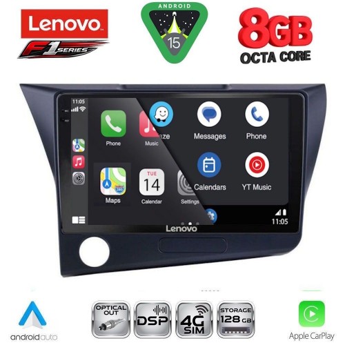 LENOVO SSR 10203_CPA (9inc) MULTIMEDIA TABLET for HONDA CRZ mod. 2010-2016