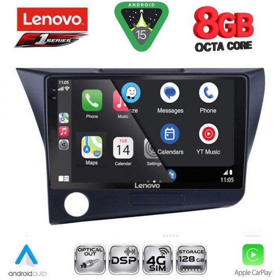 LENOVO SSR 10203_CPA (9inc) MULTIMEDIA TABLET for HONDA CRZ mod. 2010-2016