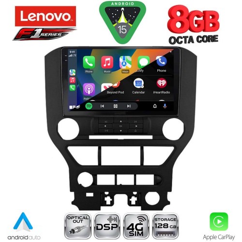 LENOVO SSR 10166_CPA (9inc) MULTIMEDIA TABLET for FORD MUSTANG mod. 2015-2020