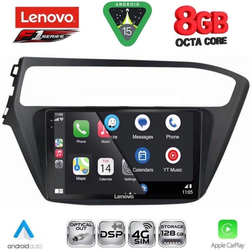 LENOVO SSR 10230_CPA (9inc) MULTIMEDIA TABLET for HYUNDAI i20 mod. 2018-2021