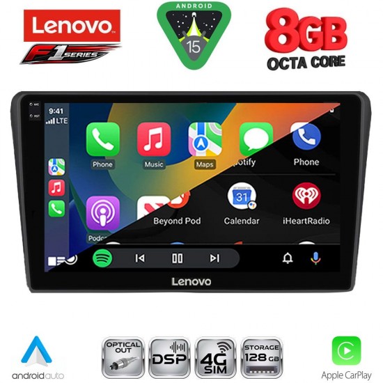 LENOVO SSR 10704BL_CPA (9inc) MULTIMEDIA TABLET for TOYOTA AVENSIS (T25) mod. 2003-2009 (BLACK)