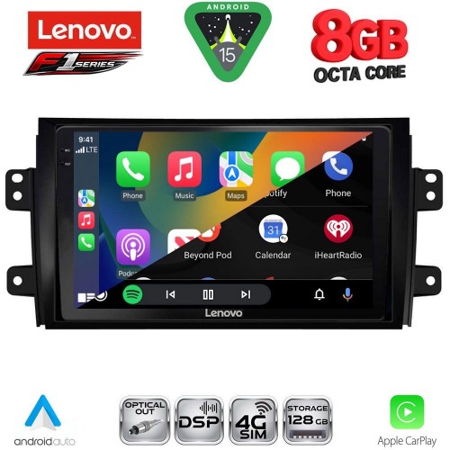 LENOVO SSR 10688_CPA (9inc) MULTIMEDIA TABLET for FIAT SEDICI – SUZUKI SX4 mod. 2005-2013