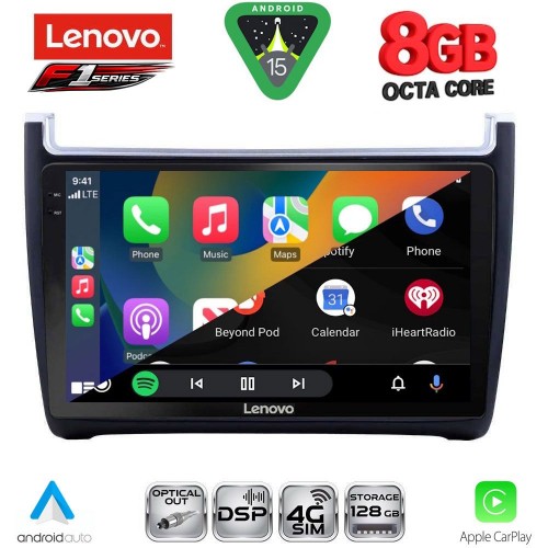 LENOVO SSR 10757_CPA (9inc) MULTIMEDIA TABLET for VW POLO mod. 2014-2017