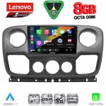LENOVO SSR 10463_CPA (10inc) MULTIMEDIA TABLET for NISSAN NV400 - OPEL MOVANO - RENAULT MASTER mod. 2010-2020