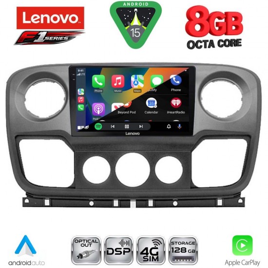 LENOVO SSR 10463_CPA (10inc) MULTIMEDIA TABLET for NISSAN NV400 - OPEL MOVANO - RENAULT MASTER mod. 2010-2020