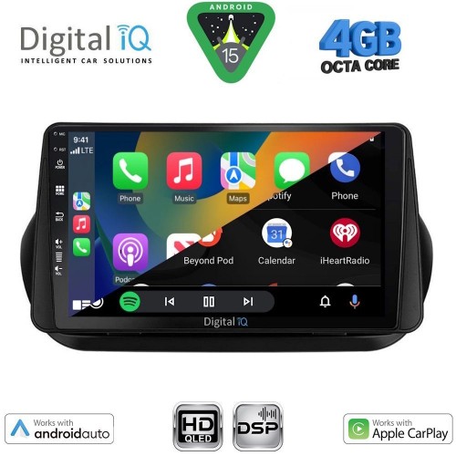 DIGITAL IQ BXF 6142_CPAA (9inc) MULTIMEDIA TABLET for CITROEN – FIAT – PEUGEOT mod. 2008-2018