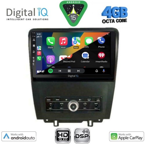 DIGITAL IQ BXF 6165_CPAA (9inc) MULTIMEDIA TABLET for FORD MUSTANG mod. 2010-2015