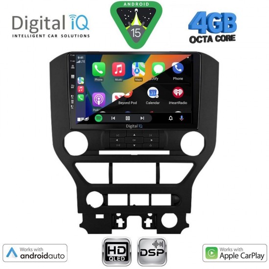 DIGITAL IQ BXF 6166_CPAA (9inc) MULTIMEDIA TABLET for FORD MUSTANG mod. 2015-2020