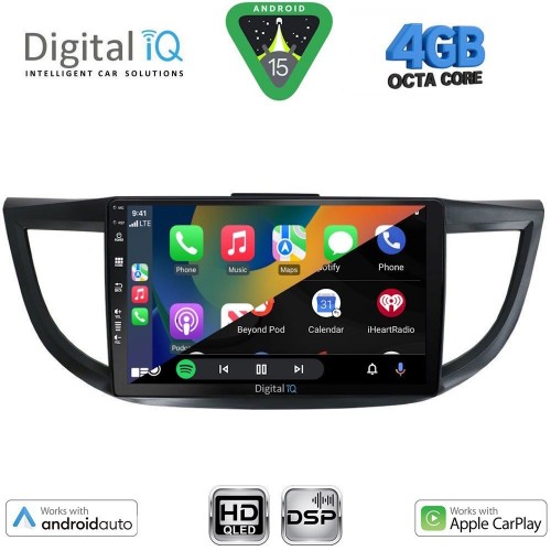 DIGITAL IQ BXF 6198_CPAA (10inc) MULTIMEDIA TABLET for HONDA CRV mod. 2013-2017