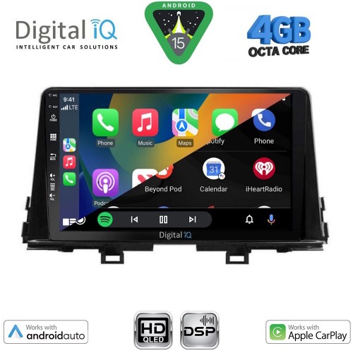 DIGITAL IQ BXF 6310_CPAA (9inc) MULTIMEDIA TABLET for KIA PICANTO mod. 2021-2026 DIGITAL IQ BXF 6310_CPAA (9inc) MULTIMEDIA TABLET for KIA PICANTO mod. 2021-2026