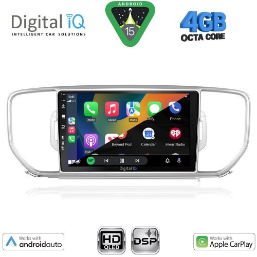 DIGITAL IQ BXF 6326_CPAA (9inc) MULTIMEDIA TABLET for KIA SPORTAGE mod. 2015-2018