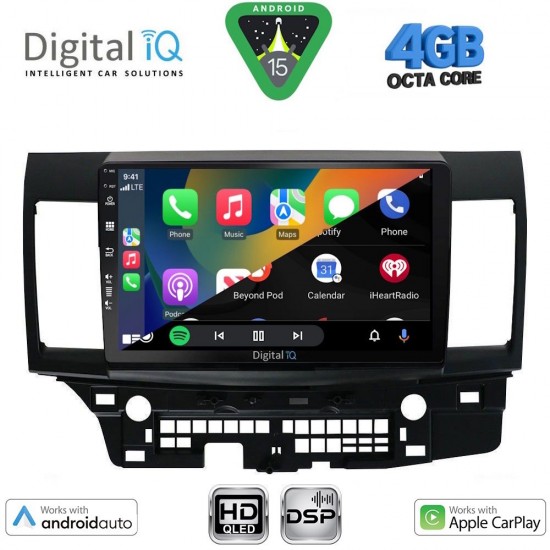 DIGITAL IQ BXF 6434_CPAA (10inc) MULTIMEDIA TABLET for MITSUBISHI LANCER mod. 2008-2017