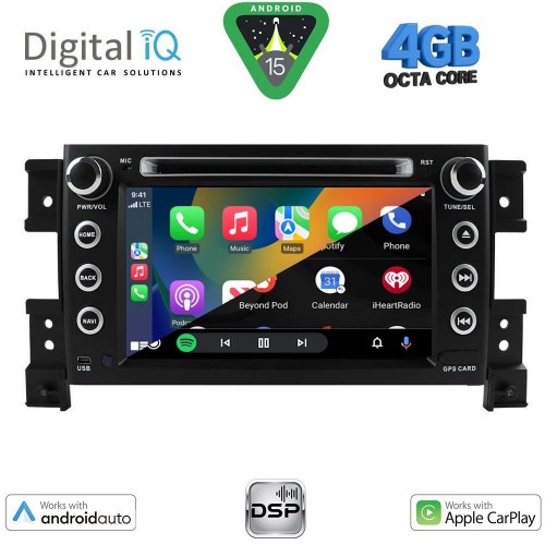 DIGITAL IQ BXF 653_CPAA (7" DVD) MULTIMEDIA SYSTEM for SUZUKI GRAND VITARA mod. 2005-2015 DIGITAL IQ BXF 653_CPAA (7" DVD) MULTIMEDIA SYSTEM for SUZUKI GRAND VITARA mod. 2005-2015