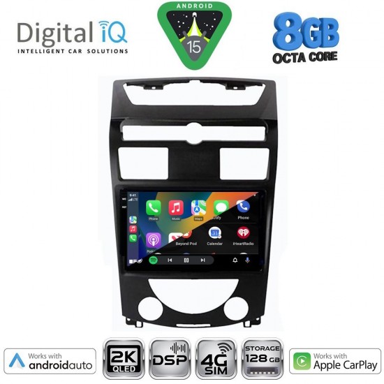 DIGITAL IQ BXF 11657_CPAA (10inc) MULTIMEDIA TABLET for SSANGYONG REXTON mod. 2006-2015