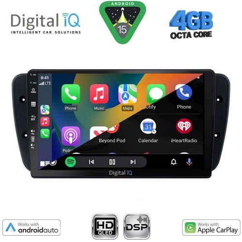 DIGITAL IQ BXF 6571_CPAA (9inc) MULTIMEDIA TABLET for SEAT IBIZA mod. 2008-2015