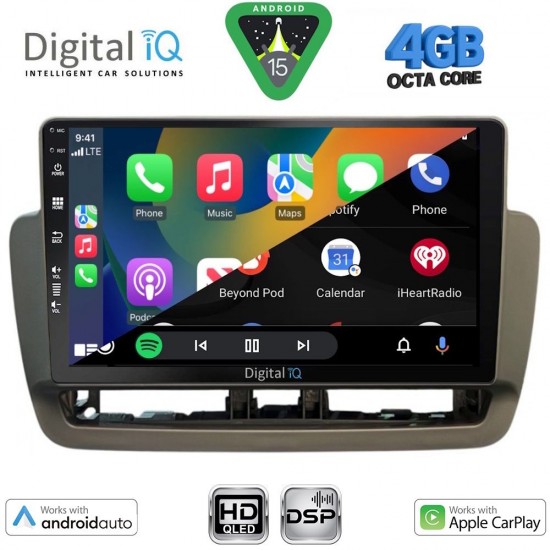 DIGITAL IQ BXF 6572_CPAA (9inc) MULTIMEDIA TABLET for SEAT IBIZA mod. 2012-2015