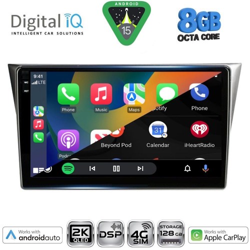 DIGITAL IQ BXF 11659_CPAA (9inc) MULTIMEDIA TABLET for SUBARU IMPREZA mod. 2002-2008