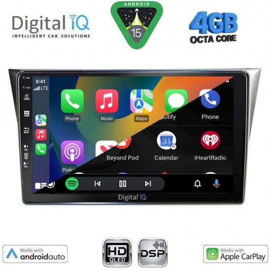 DIGITAL IQ BXF 6659_CPAA (9inc) MULTIMEDIA TABLET for SUBARU IMPREZA mod. 2002-2008