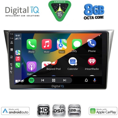 DIGITAL IQ BXF 7659_CPAA (9inc) MULTIMEDIA TABLET for SUBARU IMPREZA mod. 2002-2008
