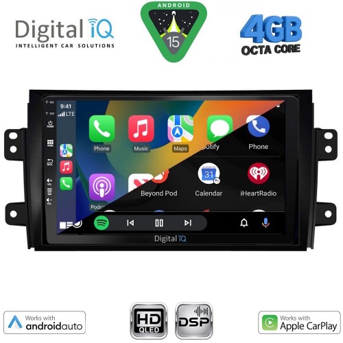 DIGITAL IQ BXF 6688_CPAA (9inc) MULTIMEDIA TABLET for FIAT SEDICI – SUZUKI SX4 mod. 2005-2013