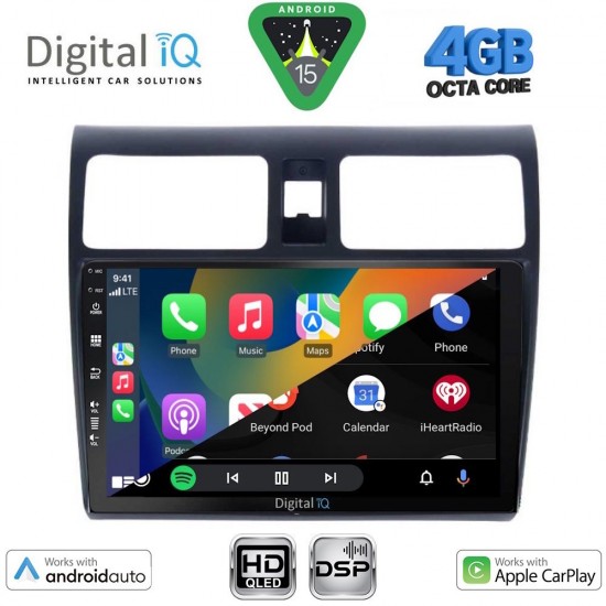 DIGITAL IQ BXF 6684_CPAA (10inc) MULTIMEDIA TABLET for SUZUKI SWIFT mod. 2005-2011