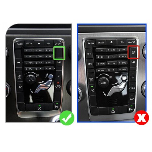 DIGITAL IQ VL 9832_CI (CAMERA INTERFACE for VOLVO for 7.2'' screen) mod. 2011-2015