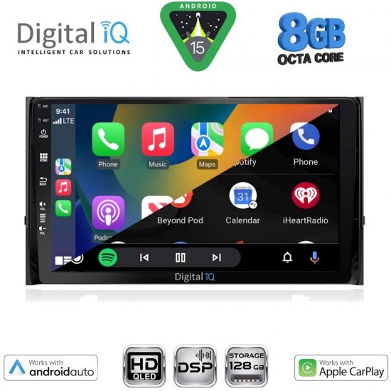 DIGITAL IQ BXF 7584_CPAA (10inc) MULTIMEDIA TABLET for SKODA KAROQ - KODIAQ mod. 2016-2024