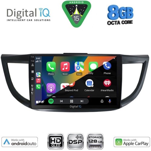 DIGITAL IQ BXF 7198_CPAA (10inc) MULTIMEDIA TABLET for HONDA CRV mod. 2013-2017