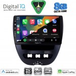 DIGITAL IQ BXF 7707_CPAA (10inc) MULTIMEDIA TABLET for CITROEN C1-PEUGEOT 107-TOYOTA AYGO mod. 2005-2014