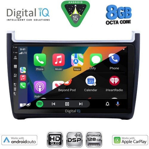 DIGITAL IQ BXF 7757_CPAA (9inc) MULTIMEDIA TABLET for VW POLO mod. 2014-2017