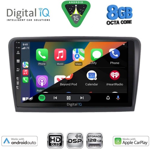 DIGITAL IQ BXF 7601_CPAA (9inc) MULTIMEDIA TABLET for SKODA RAPID mod. 2012-2023 DIGITAL IQ BXF 7601_CPAA (9inc) MULTIMEDIA TABLET for SKODA RAPID mod. 2012-2023