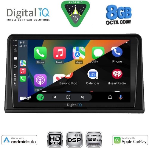 DIGITAL IQ BXF 7548_CPAA (9inc) MULTIMEDIA TABLET for RENAULT EXPRESS mod. 2020-2026