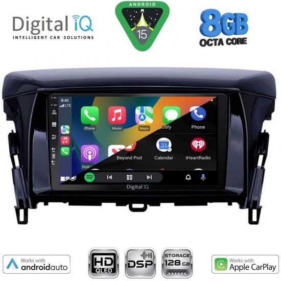 DIGITAL IQ BXF 7432_CPAA (9inc) MULTIMEDIA TABLET for MITSUBISHI ECLIPSE CROSS mod. 2018-2026
