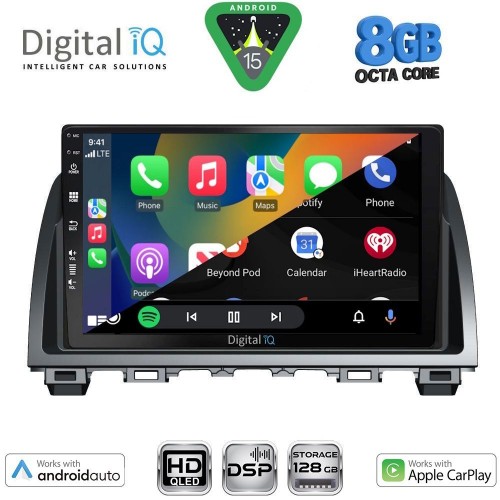 DIGITAL IQ BXF 7378_CPAA (9inc) MULTIMEDIA TABLET for MAZDA 6 mod. 2012-2017 DIGITAL IQ BXF 7378_CPAA (9inc) MULTIMEDIA TABLET for MAZDA 6 mod. 2012-2017
