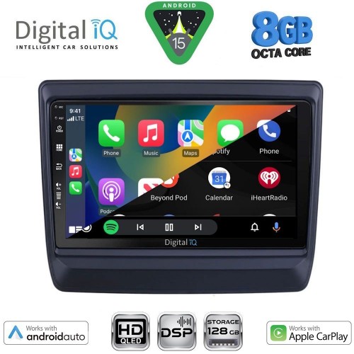 DIGITAL IQ BXF 7256_CPAA (9inc) MULTIMEDIA TABLET for ISUZU DMAX mod. 2020-2026